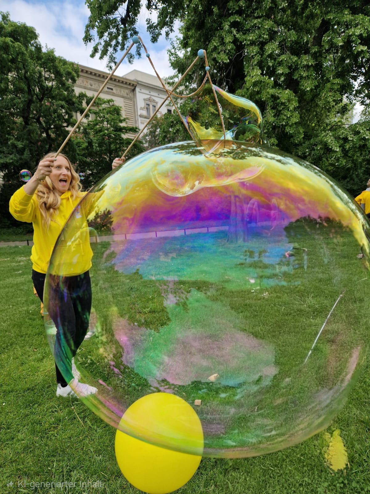 Tagesmutti Madi draußen